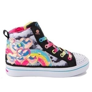 Toddler Girls Sketchers Twinkle Toes Light up Shoes- Size 10